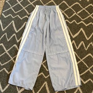 Edikted Light Blue Track Pants